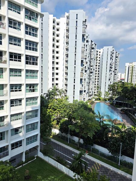 View from living hall and all bedrooms