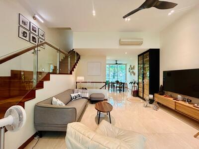 For Sale - Pristine Cluster Hse in D28 CABANA - 4BR + helper's room, pristine reno, pool view & unblocked rare