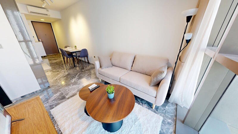 One Bernam Condominium For Sale at S$ 1,280,000 | PropertyGuru Singapore - Living Room