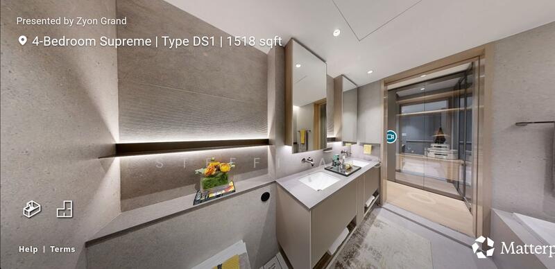 Zyon Grand, 3 Kim Seng Road, 4 Bedrooms, 1,421 sqft, Condominium For Sale, by Steffi Ang, 60169281 - Bathroom - PropertyGuru.com.sg
