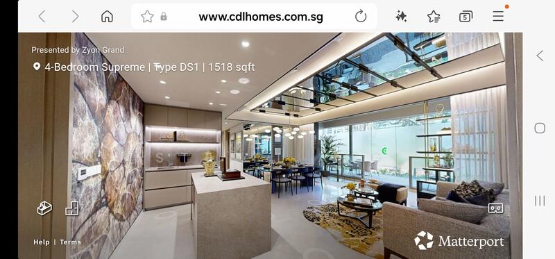 Zyon Grand, 3 Kim Seng Road, 4 Bedrooms, 1,421 sqft, Condominium For Sale, by Steffi Ang, 60169281 - Generous living & dining space - PropertyGuru.com.sg