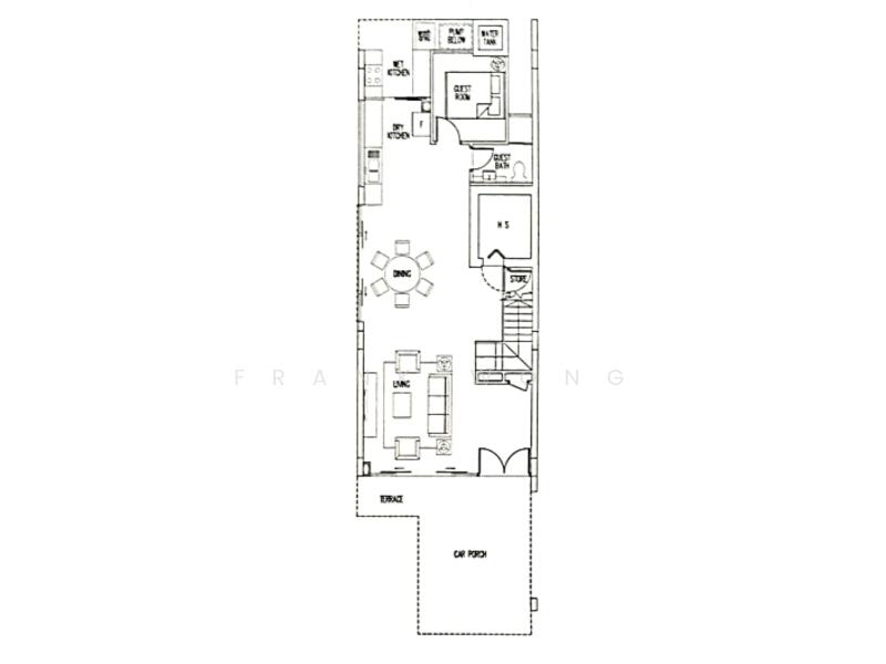 For Sale Cheap Fully Renovated Corner Terrace At Pavillion With Pool