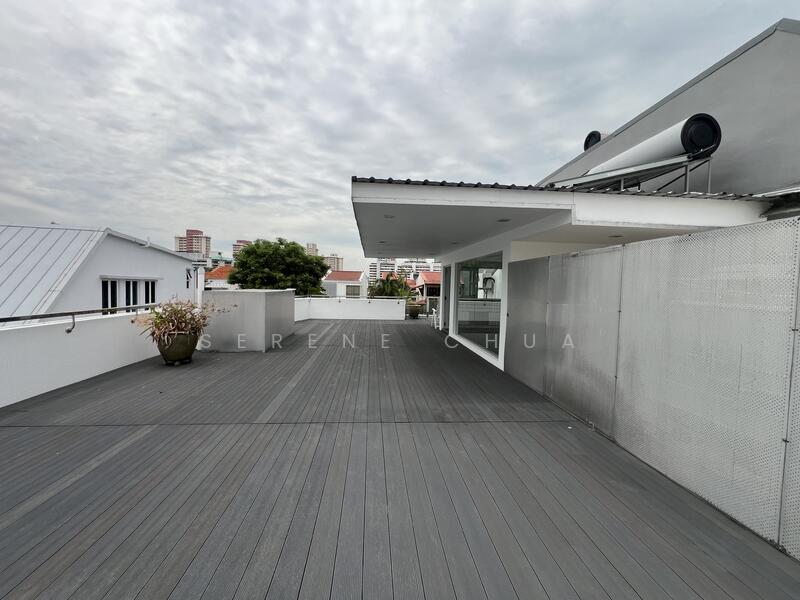open roof terrace