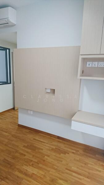 Master Room TV Console Carpentry