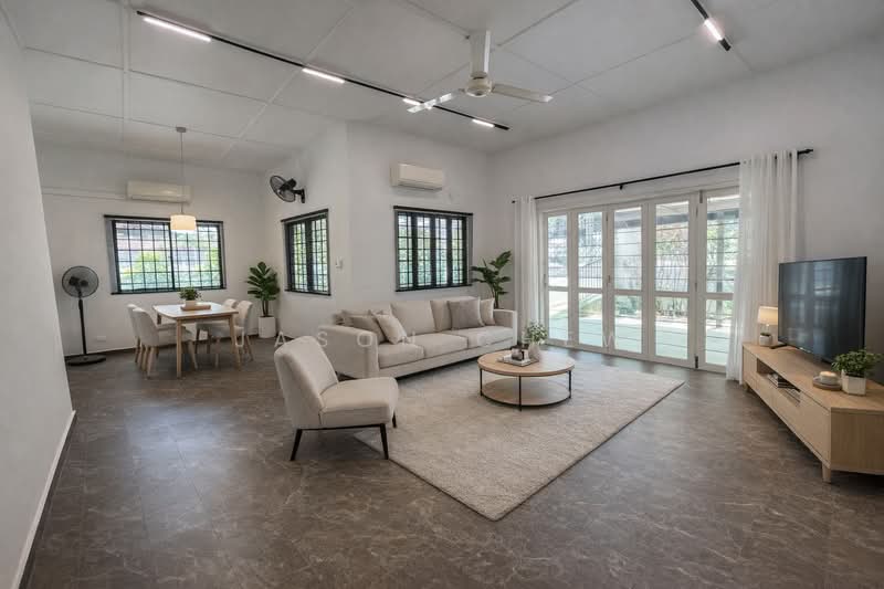 Well Spaced & Designated Living & Dining