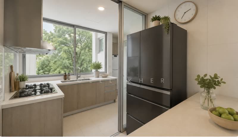 Botannia, 29 West Coast Park, 3 Bedrooms, 1,280 sqft, Condominium For Sale, by Joell Kher, 60170483 - Kitchen - PropertyGuru.com.sg