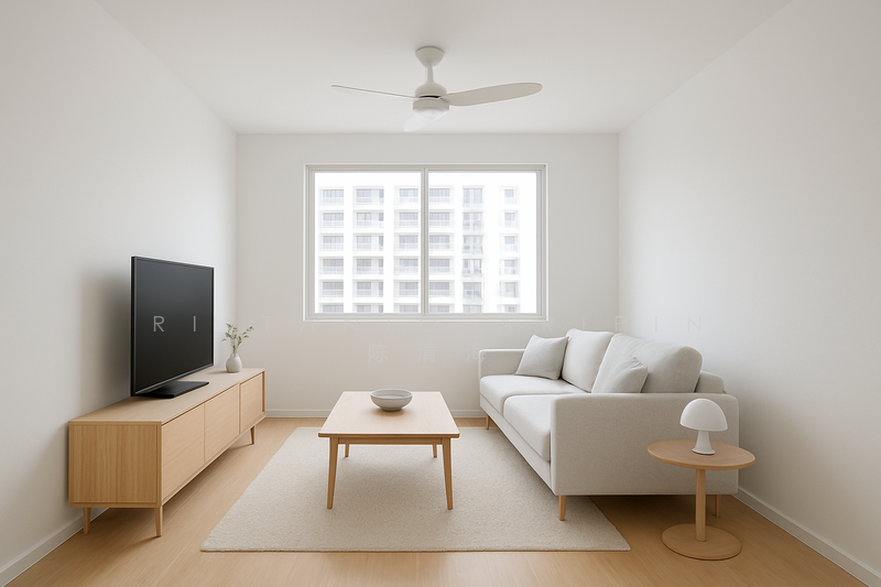 Living Room - illustration purposes only