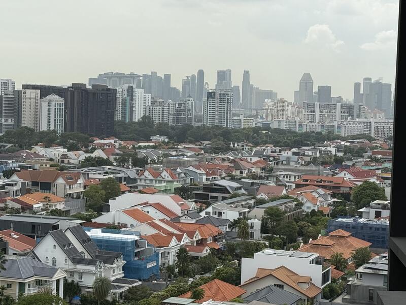 View of MBS and CBD skyline 