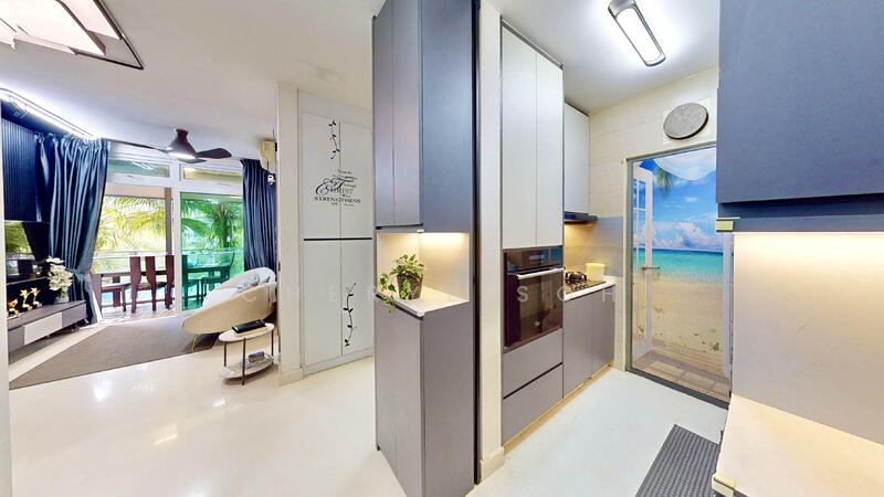 Living Room & Kitchen