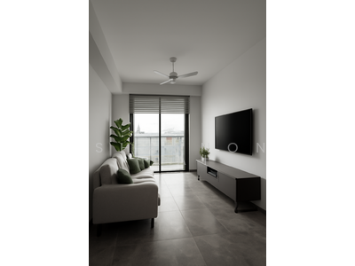 For Rent - High floor, New Built, 2bed+ study for rent. Unblocked view, Mins to mrt