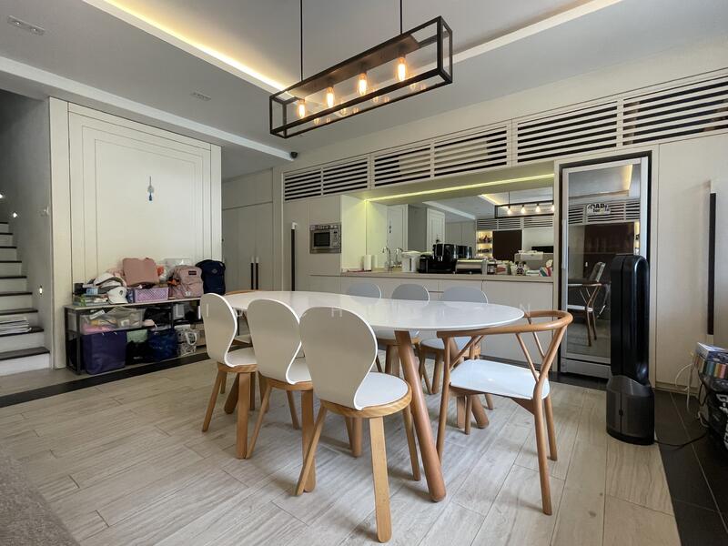 Dining Area with dry kitchen 