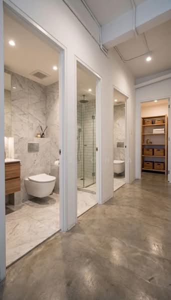 Senang crescent, Senang Crescent, Bedok / Upper East Coast, 6,639 sqft, Light Industrial (B1) For Rent, by Cris Chia, 60171785 - Bathroom - CommercialGuru.com.sg