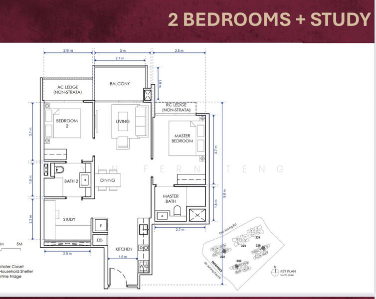 The Sen, De Souza Avenue, Clementi Park / Upper Bukit Timah, 2 Bedrooms, 678 sqft, Condominium For Sale, by Yin Fern Teng, 60172239 - PropertyGuru.com.sg