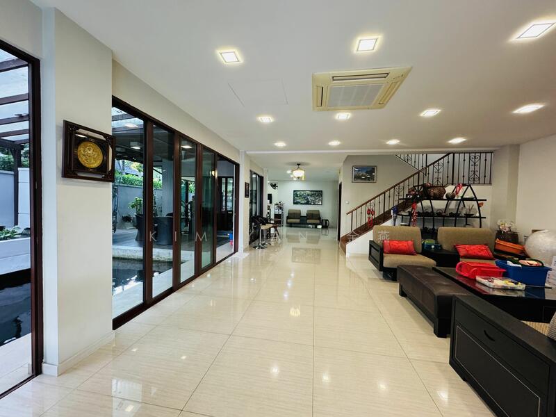 For Sale - Resort living with trees, pond, patio, roof terrace, modern design, for 3 generations