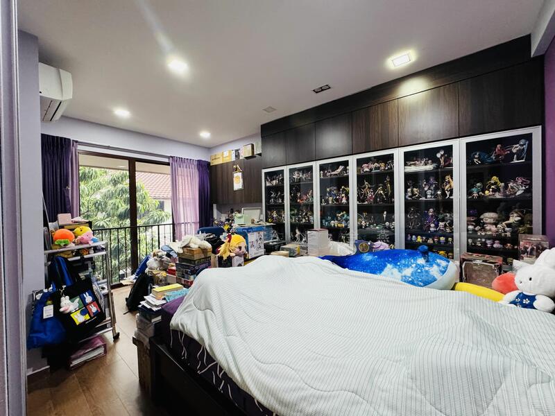 For Sale - Resort living with trees, pond, patio, roof terrace, modern design, for 3 generations