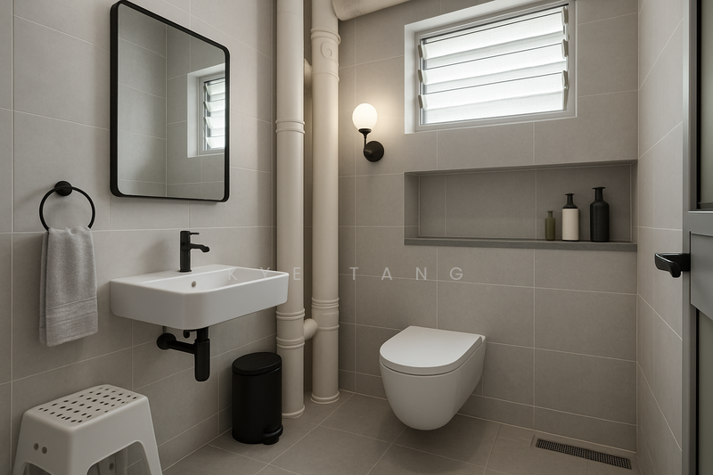 Master Bathroom - Styled Concept