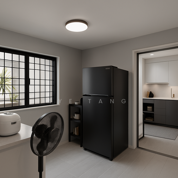 Kitchen View I - Styled Concept