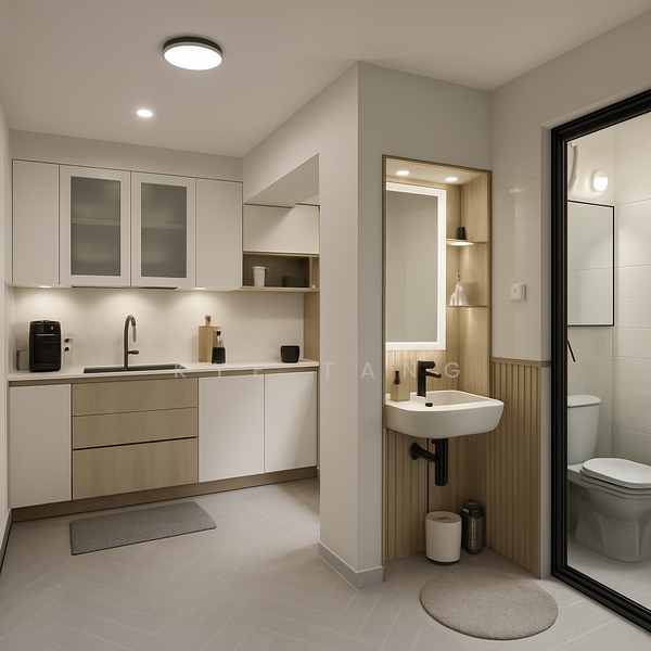 Kitchen View III - Styled Concept