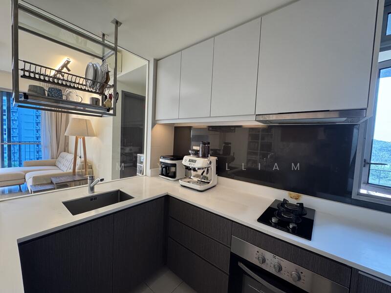 Kitchen with Ventilation for Wok Hey