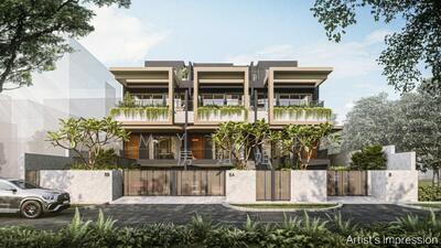 For Sale - Freehold Corner Terrace with Basement in D19 Serangoon Garden estate