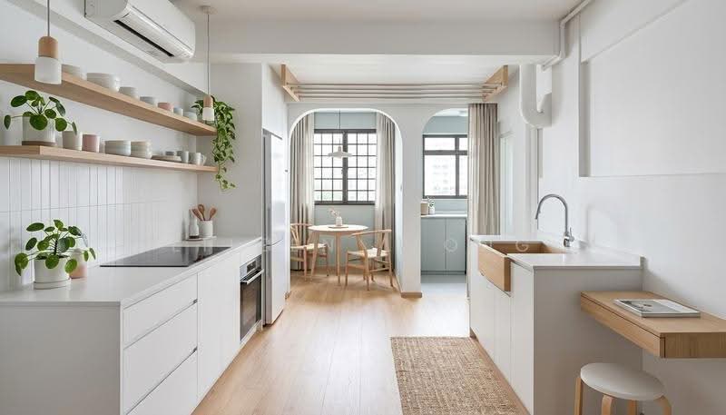 4 Lorong 7 Toa Payoh, 4 Lorong 7 Toa Payoh, Balestier / Toa Payoh, 2 Bedrooms, 732 sqft, HDB Flat For Sale, by Eileen Leong, 60173568 - Kitchen (AI for Design Perspective) - PropertyGuru.com.sg