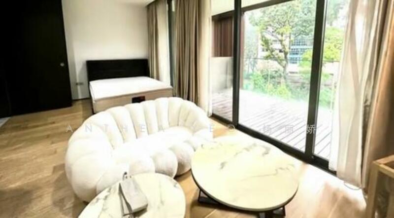 OUE Twin Peaks, 33 Leonie Hill Road, 1 Bedroom, 549 sqft, Condominium For Sale, by Anthea Yeo 杨丽娇, 60173905 - Living Room - PropertyGuru.com.sg