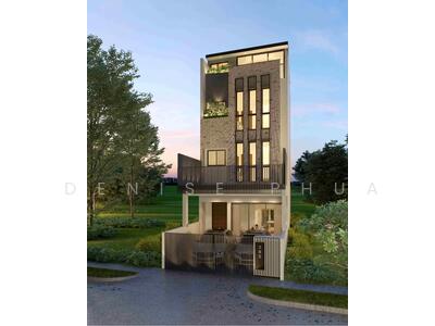 For Sale - ⚡District ⚡ TOP Brand New Terrace Joo Chiat Masonry 5 Bedrooms w/ Lift