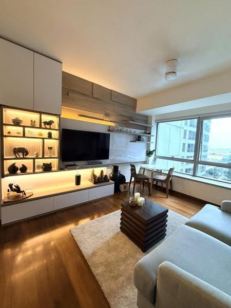 The Sail @ Marina Bay, 6 Marina Boulevard, Boat Quay / Raffles Place / Marina, 1 Bedroom, 657 sqft, Condominium For Sale, by Eunice Loh, 60174134 - Living Room - PropertyGuru.com.sg