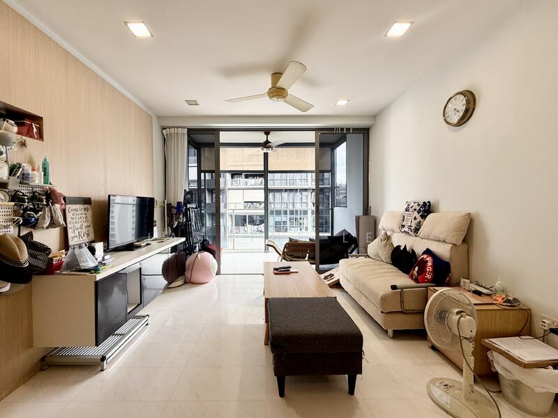Living Room and Balcony