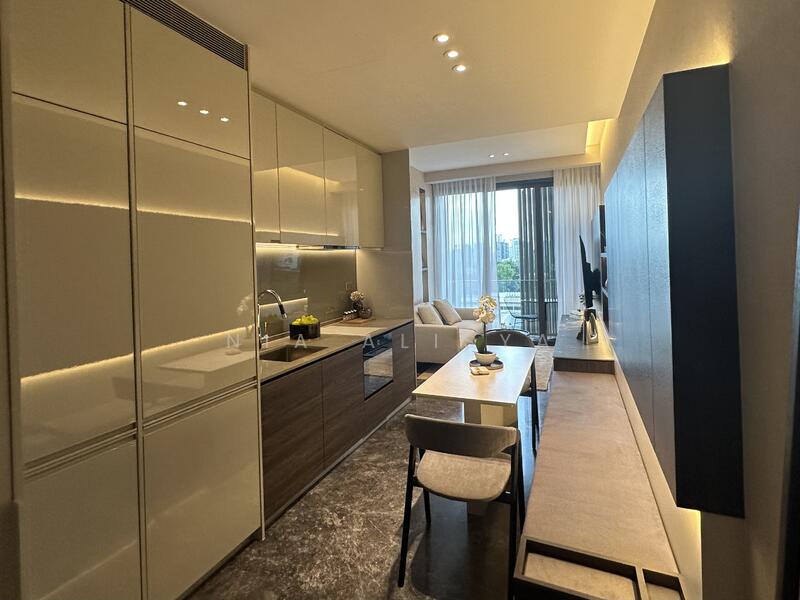 Entrance and Kitchen