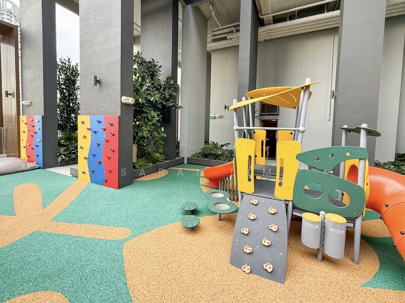 Playground & Rock-climbing Wall