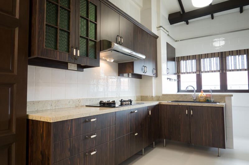 Modern and tastefully furnished kitchen