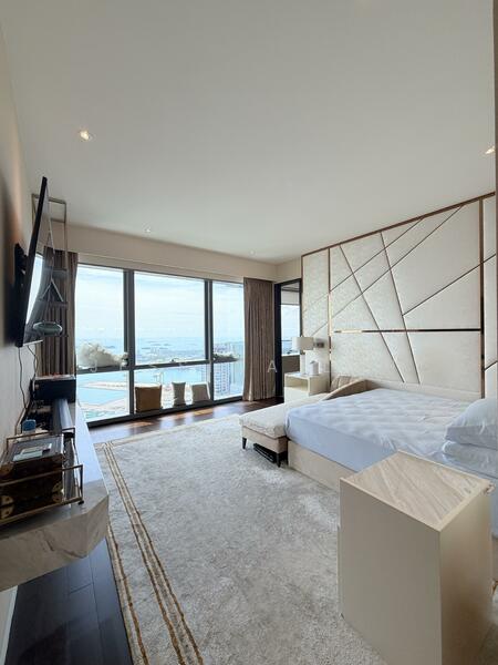 Master bedroom with walk-in wardrobe