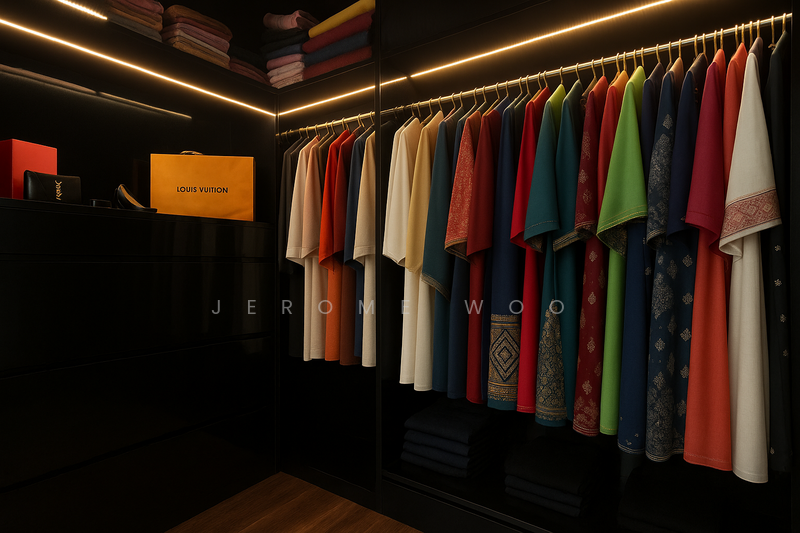 Walk-in wardrobe