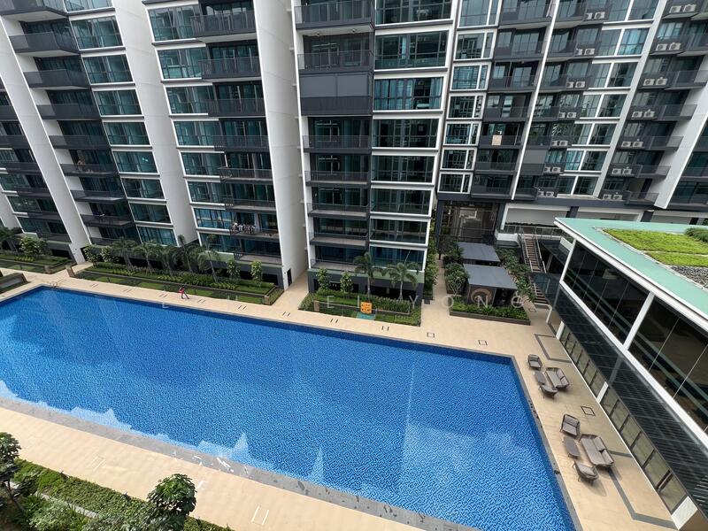 Pool view from Balcony