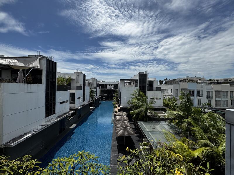 Pool view from Roof Terrace (Level 3) 