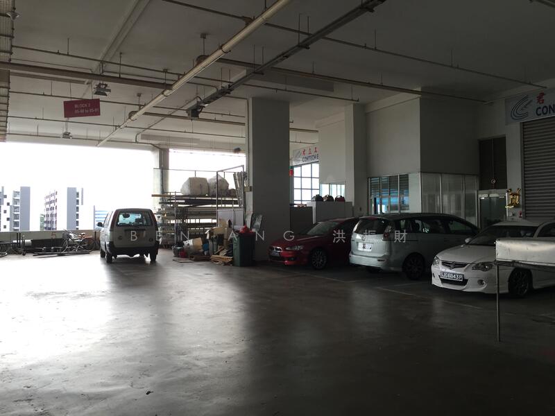North Link Building, 10 Admiralty Street, 3,584 sqft, Light Industrial (B1) For Rent, by Ben ANG 洪振財, 60174685 - Car Park - CommercialGuru.com.sg