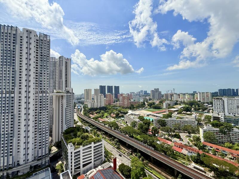 View from living hall and rooms