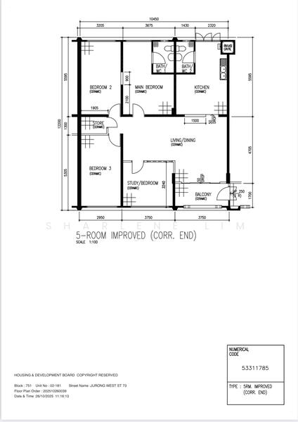 For Sale 751 Jurong West Street 73