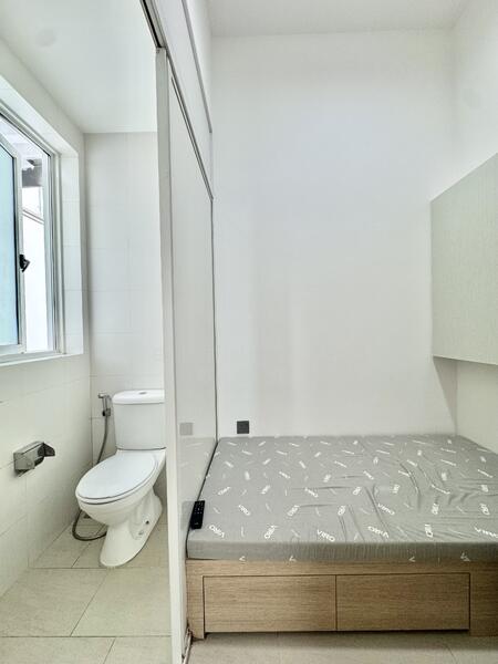 Maid’s room with attached bathroom