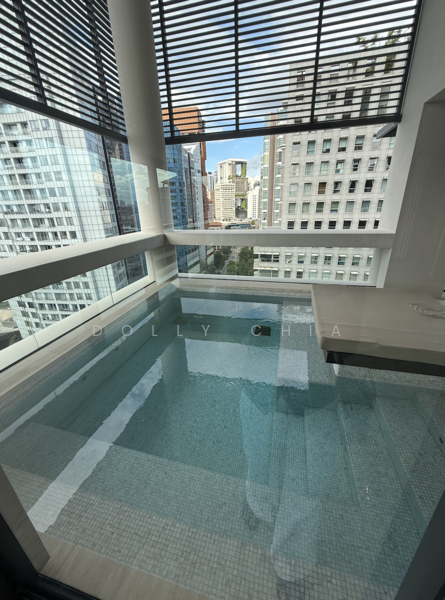 Private Plunge Pool inside unit 