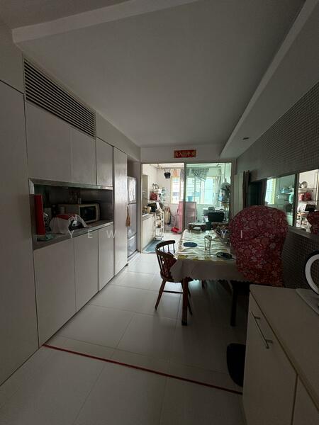 Kitchen and laundry area