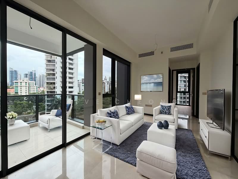Perfect Ten, 323 Bukit Timah Road, 2 Bedrooms, 786 sqft, Condominium For Sale, by Clive Cheong, 60175279 - Living Room - PropertyGuru.com.sg