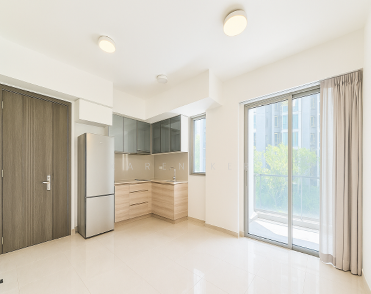 Living area with kitchenette