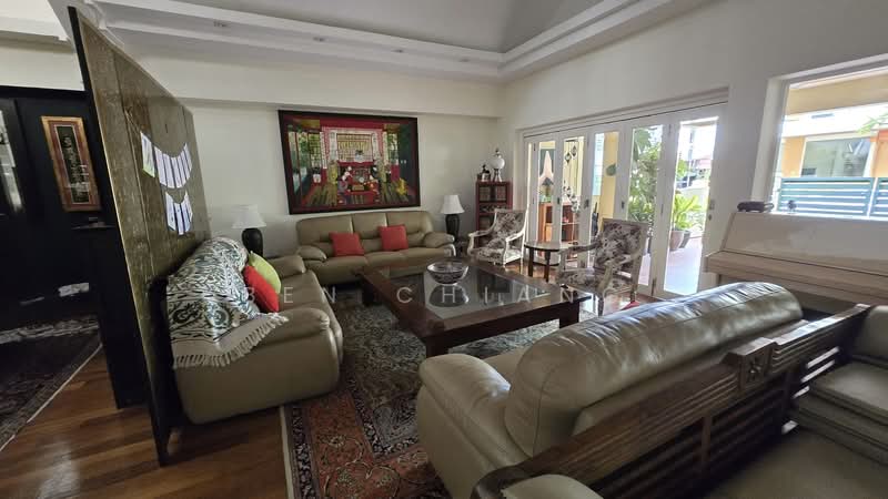 SERANGOON GARDEN ESTATE, SERANGOON GARDEN ESTATE, 5 Bedrooms, 5,500 sqft, Semi-Detached House For Sale, by Ben Chiang, 60176043 - Living Room - PropertyGuru.com.sg