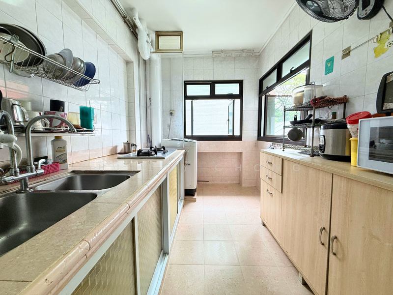 Kitchen and Laundry Area