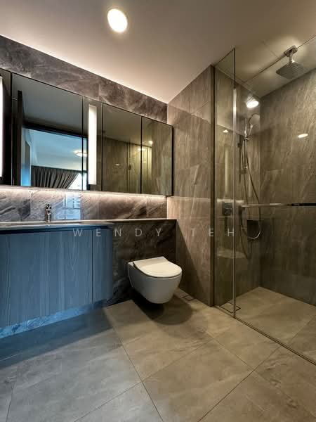 Piccadilly Grand, Northumberland Road, Farrer Park / Serangoon Rd, 1 Bedroom, 484 sqft, Condominium For Rent, by Wendy Teh, 60176484 - Bathroom - PropertyGuru.com.sg