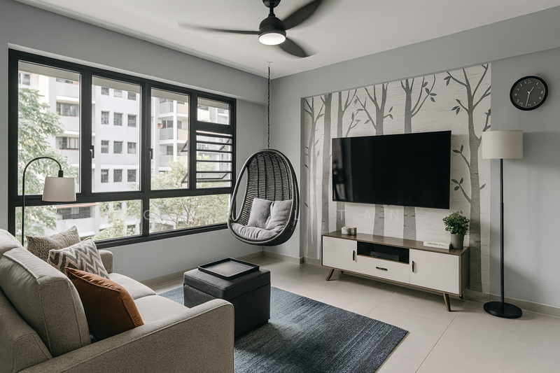 Living Room (artist's impression)