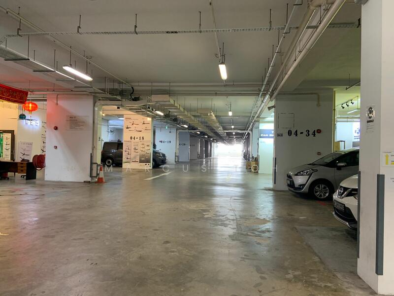 Link @ AMK, 3 Ang Mo Kio Street 62, 2,153 sqft, Light Industrial (B1) For Rent, by Marcus Toh, 60177099 - drive way upper flr - CommercialGuru.com.sg