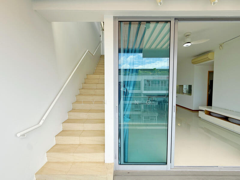 Stairs to Roof Terrace